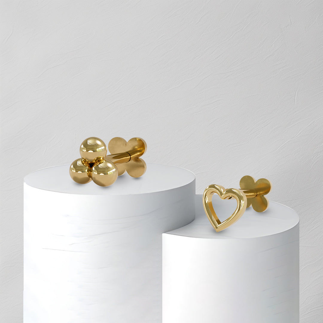 Plain 18K Gold