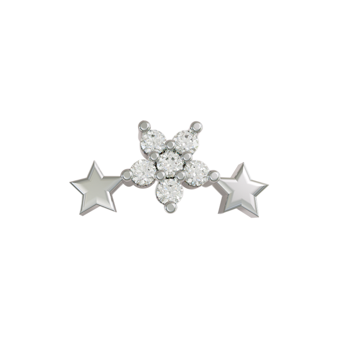 Stellar Bloom Stud