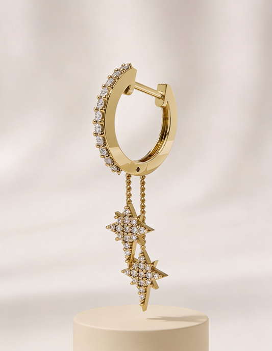 Shooting Star Hoop